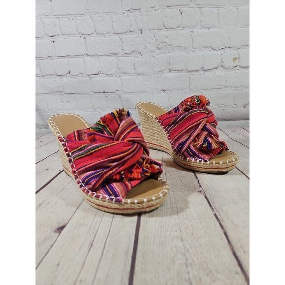 Altar"d State 'HESPER' Wedge Open-toe Sandals Women's Size 7 - Picture 4 of 8